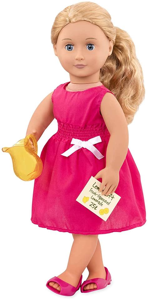 our generation lilly anna deluxe doll with book