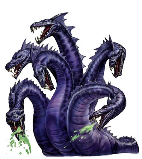 Hydra Mordant Hydra Greek Monsters Hydra Monster Fantasy Creatures