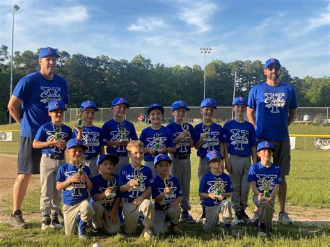 Congrats Youngsville Parks And Rec Baseball Champs Youngsville