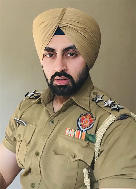 Punjab Police Officer Turbaned Handsome Police Man From Punjab Actor