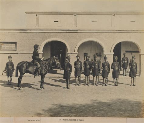 The Quarter Guard Of The 25th Cavalry Frontier Force 1902 C