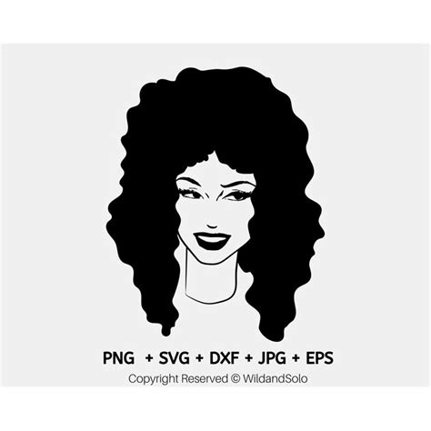 Afro Woman Svg Black History Month Svg Afro Woman Cap Svg Inspire