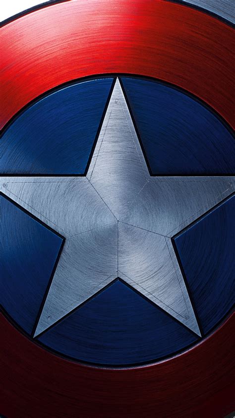 The emblem of the marvel comics hero: Captain America Shield Wallpapers (69+ images)