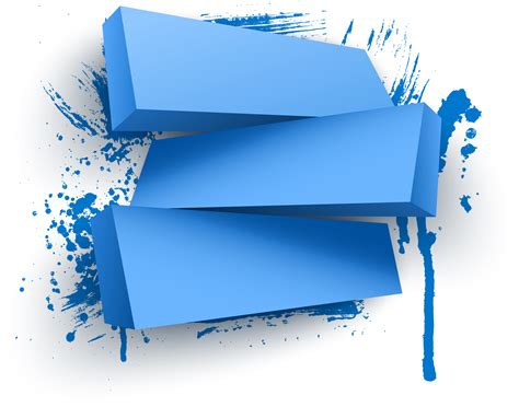 Download Blue Web Painted Box Hand Computer Graphics Clipart Png Free