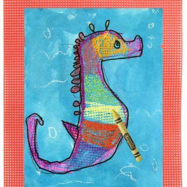 In case you don ' t know who i ' m talking about, he is the author of many beloved children ' s books. Mister Seahorse | Kids art projects, Art projects ...