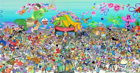 See All 760 Characters From Nickelodeons Spongebob Squarepants J 14