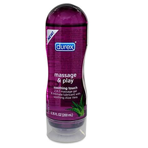 3 Pack Durex Massage And Play 2 In 1 Massage Gel Soothing Lubricant 6