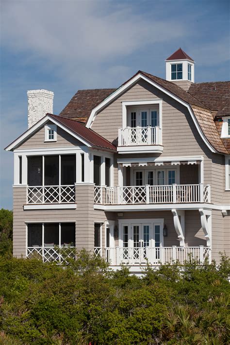 Shingle Style Beach House With Classic Coastal Interiors