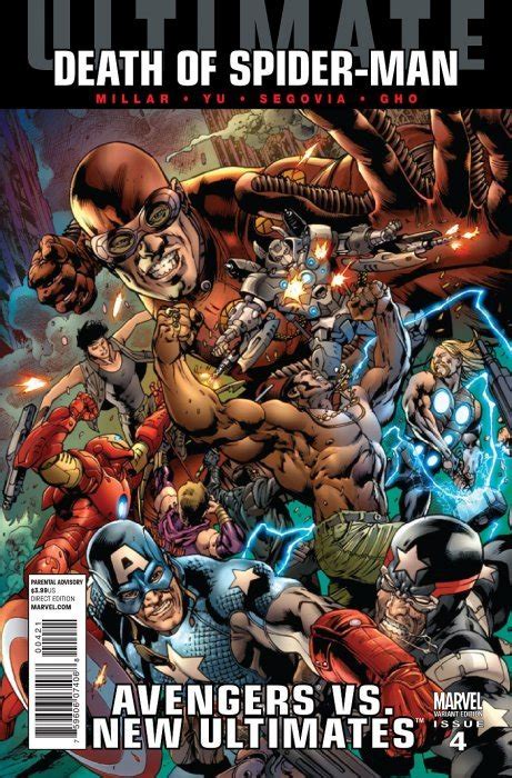 Ultimate Avengers Vs New Ultimates 4b Ultimate Marvel Comic Book