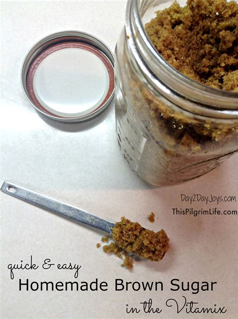 Quick And Easy Homemade Brown Sugar Day2day Joys