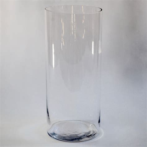 Clear Glass Cylinder Vase 48cm Best Events Dine Décor And Tent