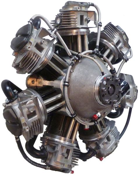 100 300hp Piston Engine Scarlett 7u Verner Motor 50 100kg