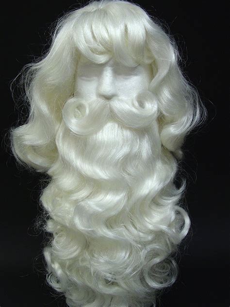 Beards And Wigs Professional Santa Claus Wig And
