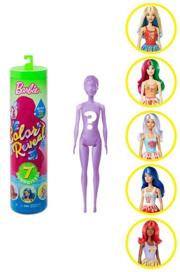 Mattel Lalka Barbie Color Reveal Mallpl