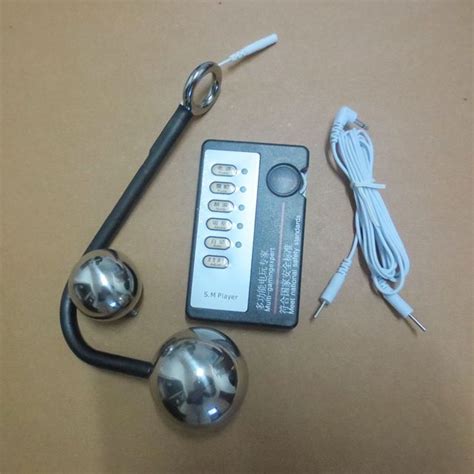 Diy Electrastim Steel Prostate Stimulation Electrode Kit Hook Anal Ball