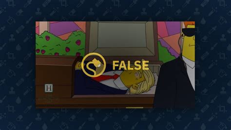 Did The Simpsons Predict President Trumps Death