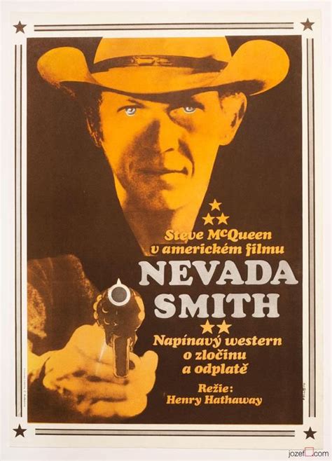 Western Movie Poster Nevada Smith Steve Mcqueen Film Etsy Steve