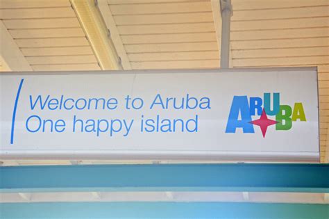 Welcome To Aruba Sign Photo