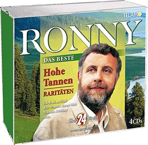 Ronny Hohe Tannen Raritäten 4cd Box Amazonde Musik Cds And Vinyl