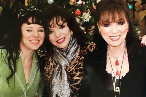 Joan Collins Daughter Learned About Sex By Peeking At Aunt Jackies