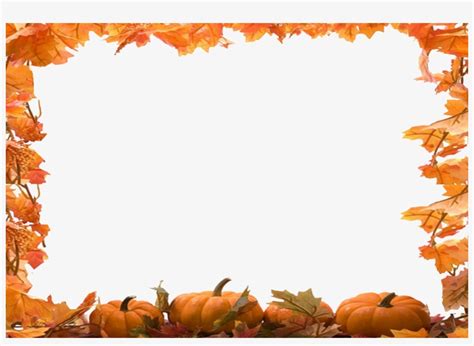 Thanksgiving Border Png Download Thanksgiving Frames And Borders