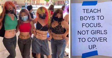 ‘am I Distracting California Teens Stage Walkout To Protest Schools Sexist Dress Code Meaww