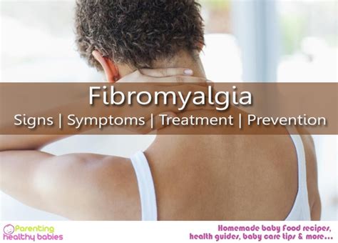 Fibromyalgia Signs Symptoms Treatment And Prevention
