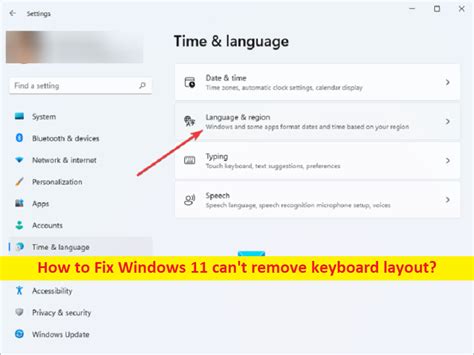How To Fix Windows 11 Cant Remove Keyboard Layout Steps Techs And Gizmos