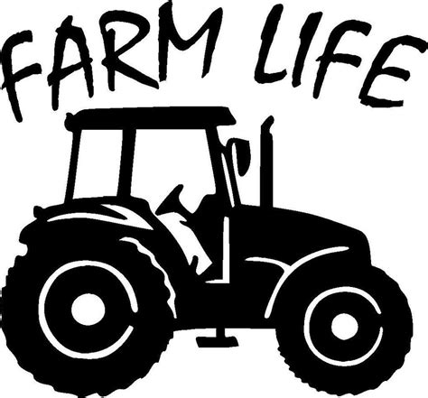 Download FARM LIFE tractor vinyl decal sticker | eBay