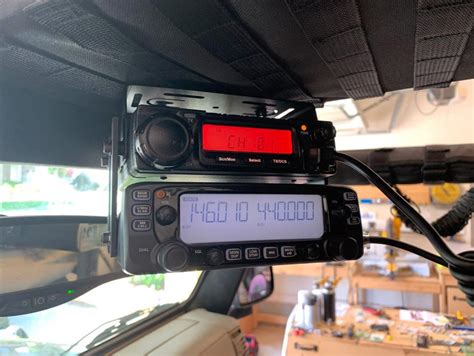 part 1 midland mxt400 micromobile gmrs radio and icom ic 2730a mobile ham radio install in a
