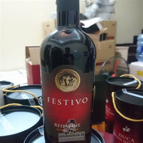 Giá Sale 319000 Vang Ngọt Ý Festivo Red Wine Rượu Vang Ngoại