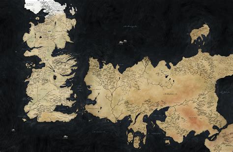 Game Of Thrones World Map 5656 X 3693 Wallpapers