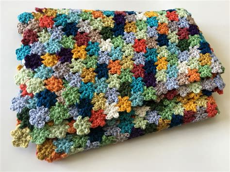 Crochet Flower Baby Blanket Pattern Luckiest Baby In The