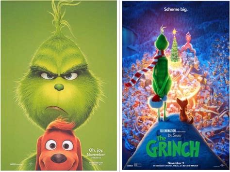The Grinch X D S Original Promo Movie Poster Benedict Cumberbatch Dr Seuss At Amazon