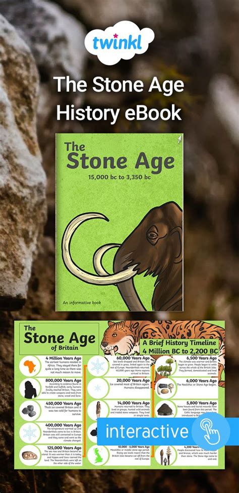 The Stone Age History Ebook Stone Age History Timeline History For Kids