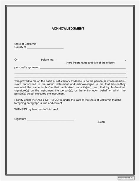 Printable Notary Forms Printable Form 2022