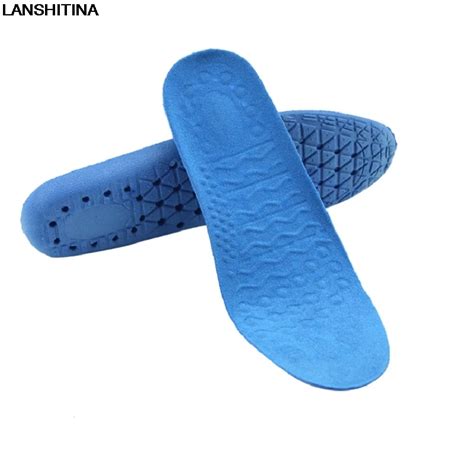 Shock Absorbing Insole Sweat Absorption Breathable Deodorant Damping Sports Insoles Men Women