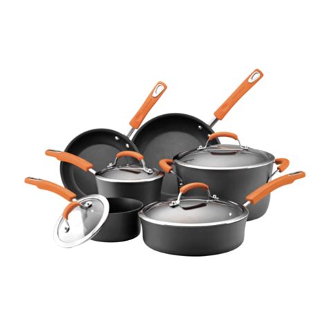 rachael ray 10 piece hard anodized cookware set links unlimited web catalog