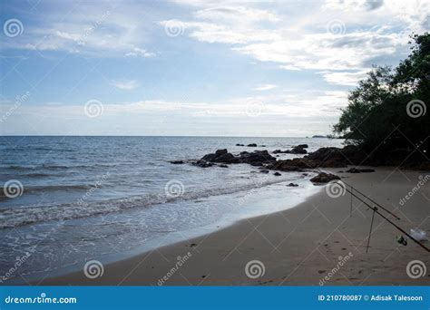 Sea Fishing On The Beach Stock Image Image Of Table 210780087