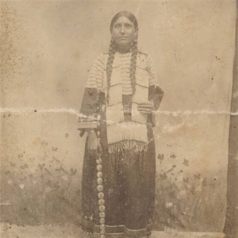 Oglala Woman Circa 1885 Indianer