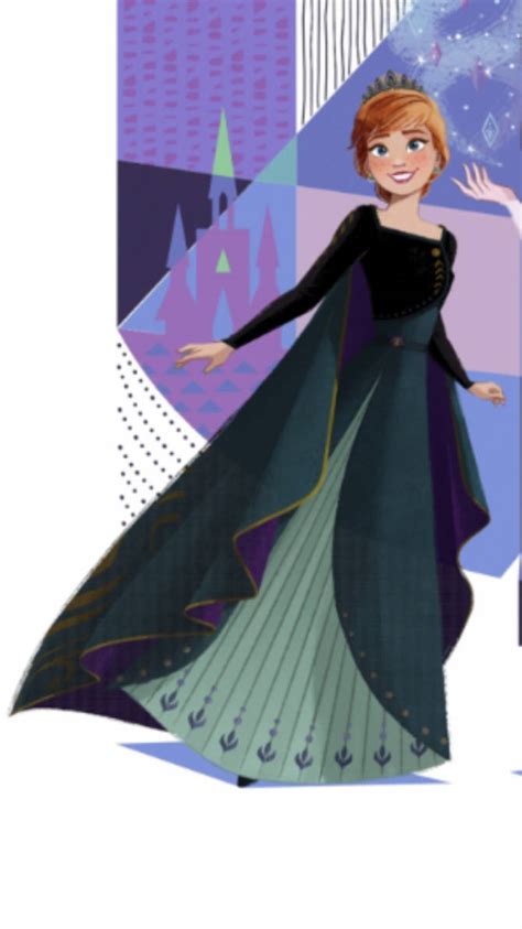 Queen Anna From Frozen 2 By Princessamulet16 On Deviantart