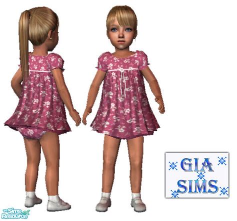 The Sims Resource Toddler Dress 2