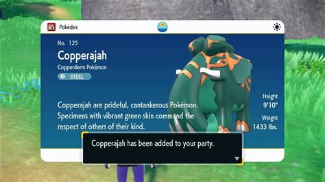 Where To Find Copperajah Pokemon Scarlet And Violet Youtube