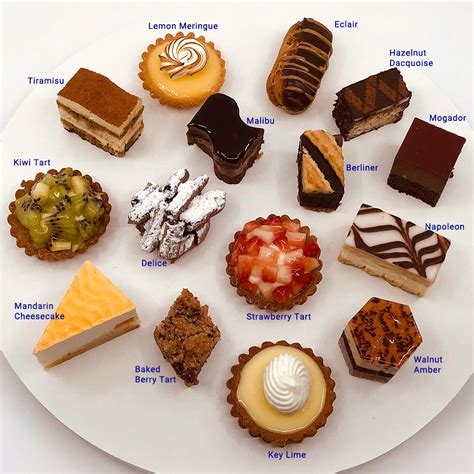 Assorted Mini French Pastries Pastries By Randolph