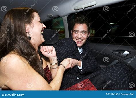 Backseat Fun Stock Image Image Of Driving Couple Nightlife 13194153