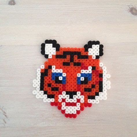 Tiger Hama Beads By Theresemadeleine M Nstre