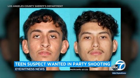 Covina Halloween Party Shooting19 Year Old Wanted In Connection To