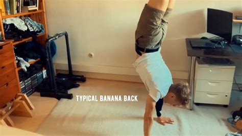 How To Get A Clean Handstand Fix Your Banana Backforward Lean Youtube