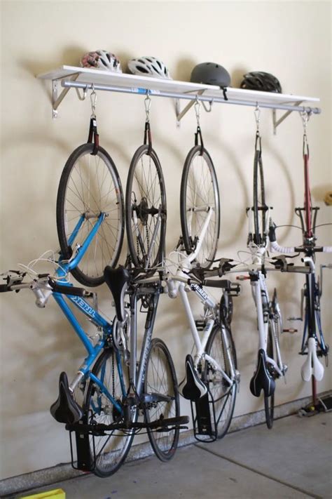 90 Awesome Ideas To Make Hanging Bike Rack And Storage Garage Storage