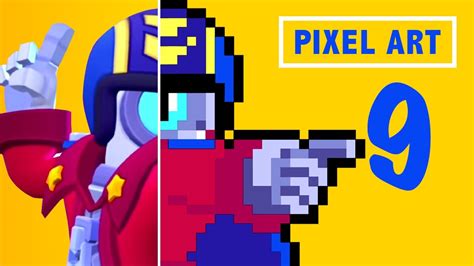 Pixel Art Brawl Stars Brawlers